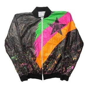 Vintage LA‎ Los Angeles Marathon all over print running jacket - A